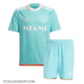 Inter Miami Terza Maglia Bambino 2024-25 Manica Corta (+ Pantaloni corti)